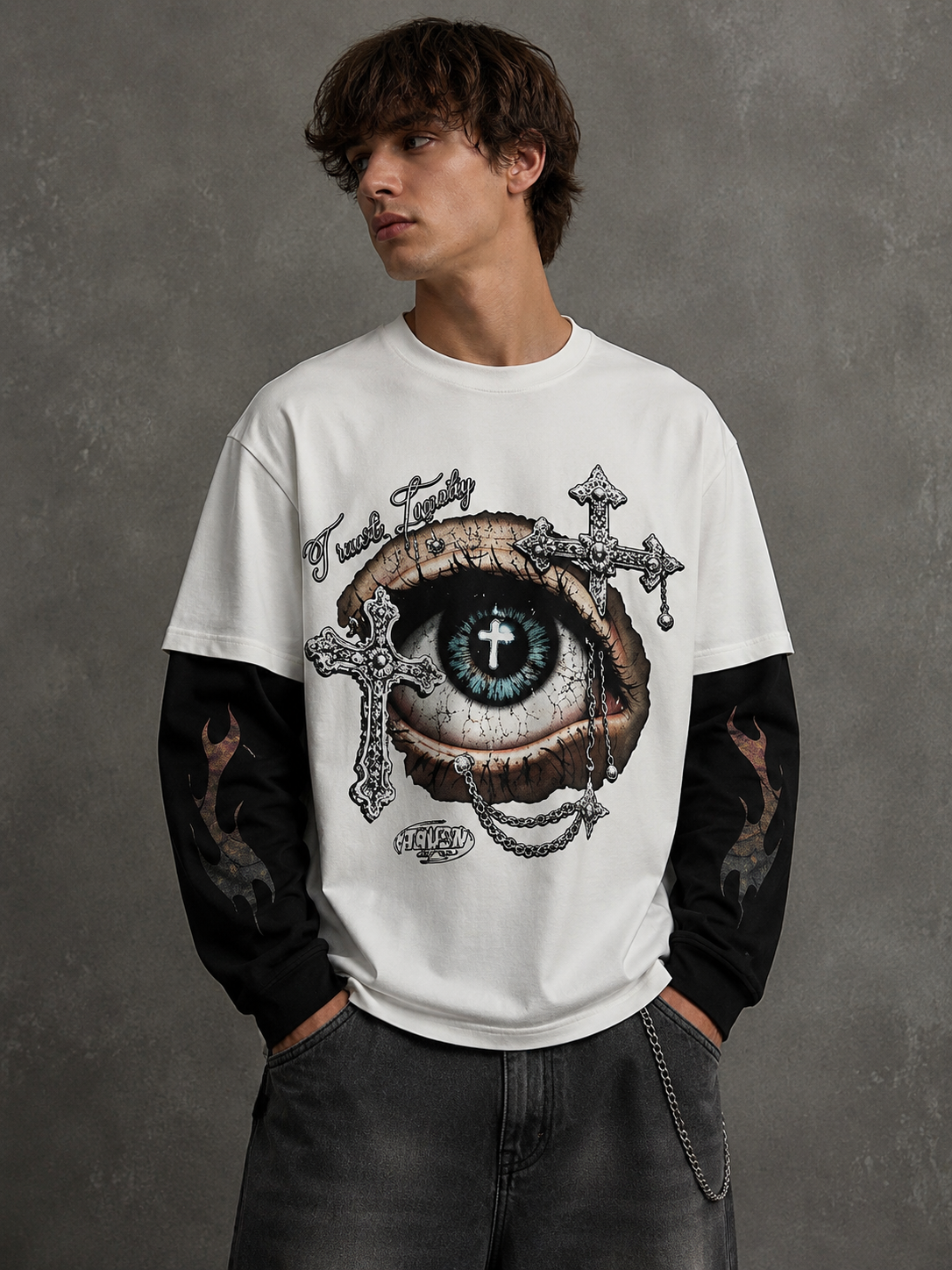 Faith Over Fear Oversized T-Shirt