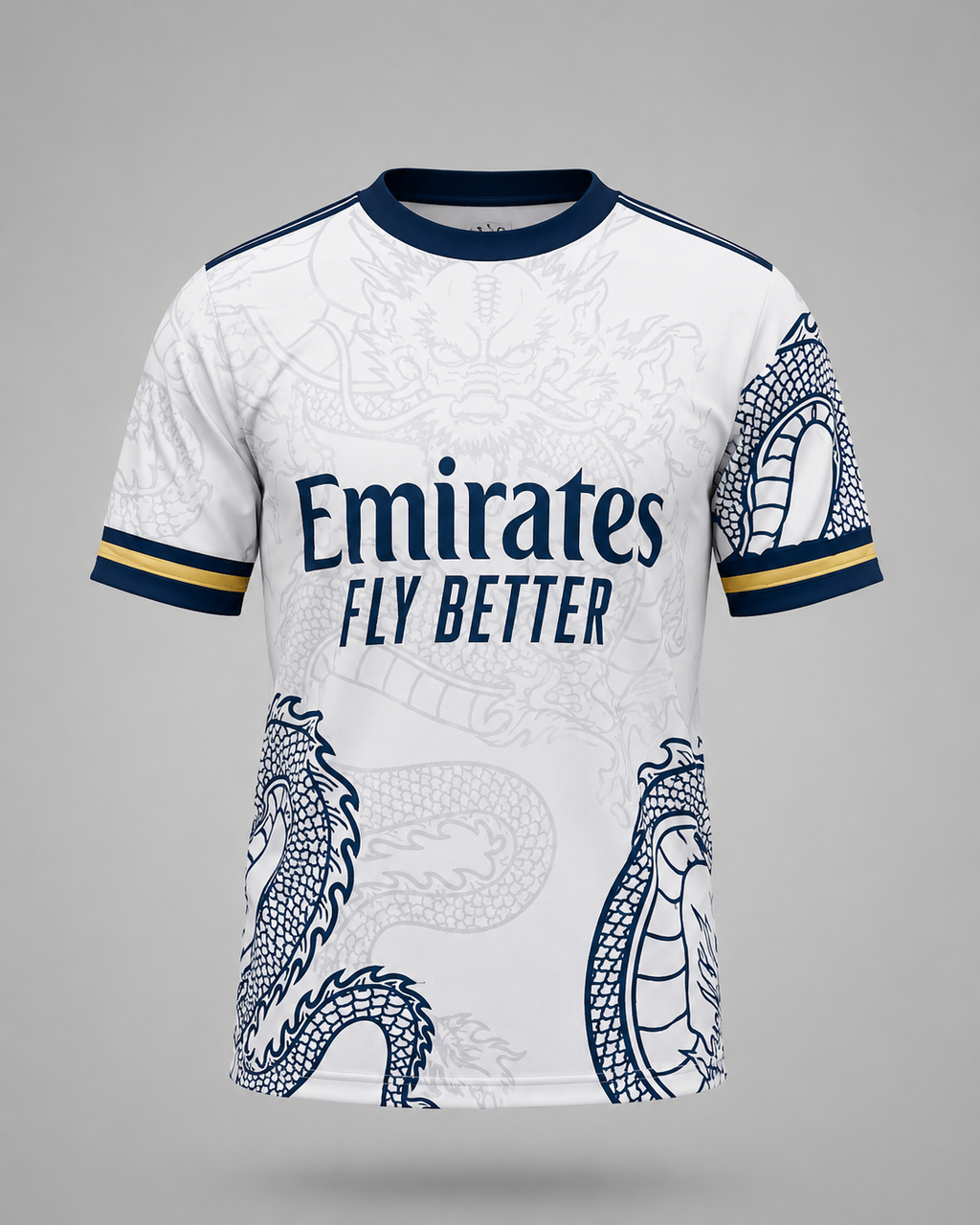 Real Madrid Dragon Football Jersey